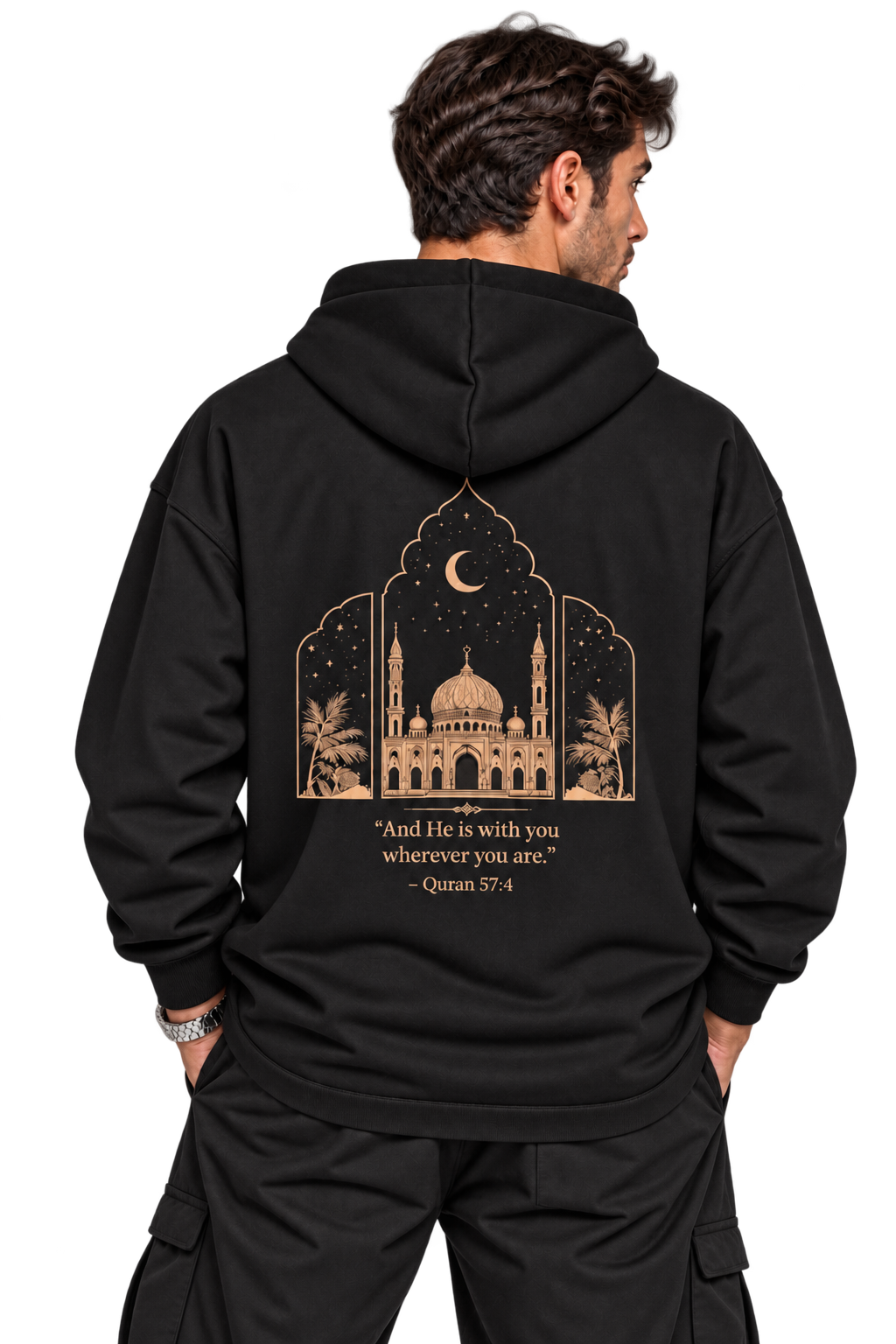 Islamic Palace & Quran Verse Hoodie